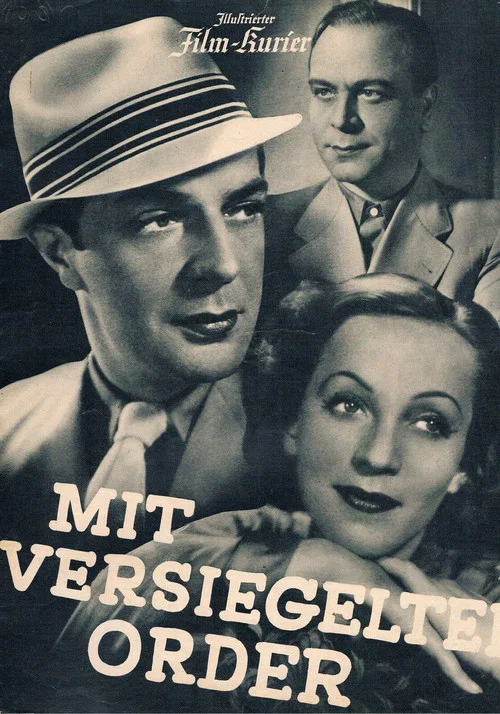 Movie poster for Under Sealed Orders (1938)