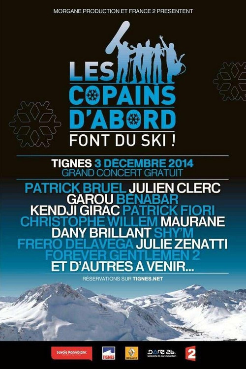 Movie poster for Les copains d'abord font du ski (2014)