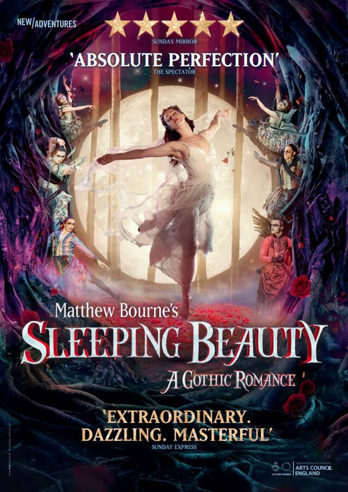 Movie poster for Matthew Bourne's Sleeping Beauty (2023)