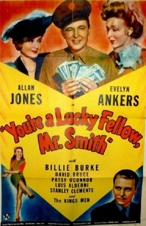 Movie poster for You're a Lucky Fellow, Mr. Smith (1943)
