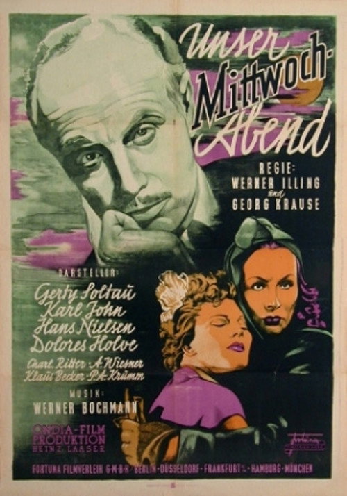 Movie poster for Unser Mittwochabend (1948)