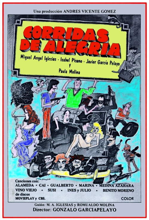 Movie poster for Corridas de alegría (1982)