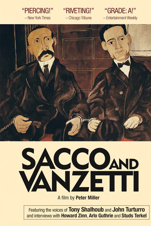 Movie poster for Sacco and Vanzetti (2006)