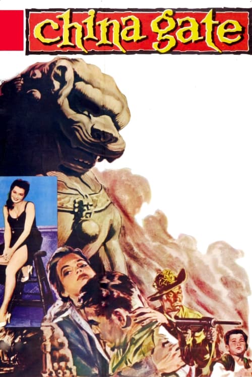 Movie poster for China Gate (1957)