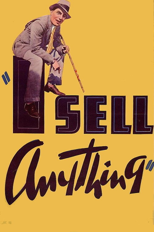 Movie poster for I Sell Anything (1934)