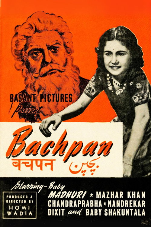 Movie poster for Bachpan (1945)
