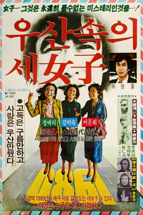 Movie poster for Three Women Under the Umbrella (1980)