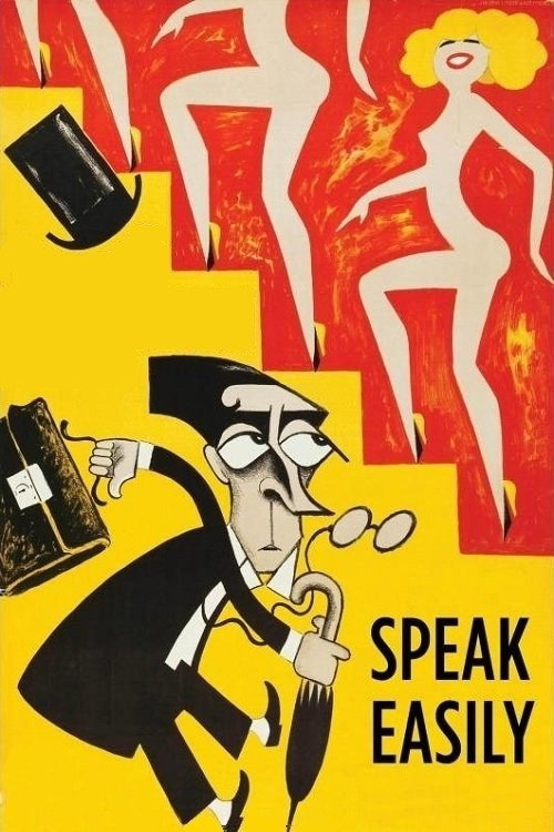 Movie poster for Speak Easily (1932)