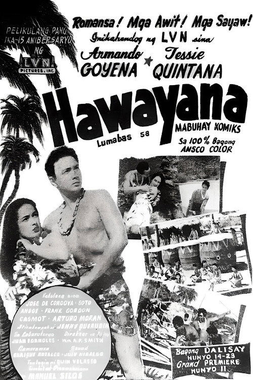 Movie poster for Hawayana (1953)