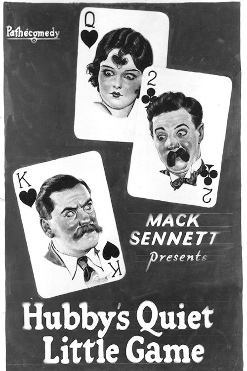 Movie poster for Hubby’s Quiet Little Game (1926)
