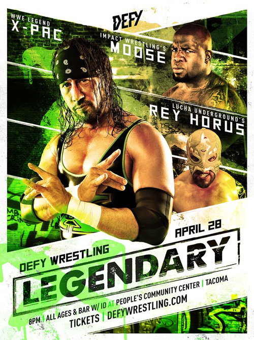 Movie poster for DEFY Legendary (2018)