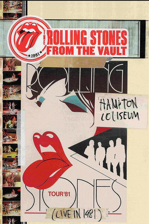 Movie poster for The Rolling Stones: Hampton Coliseum (Live 1981) (1981)