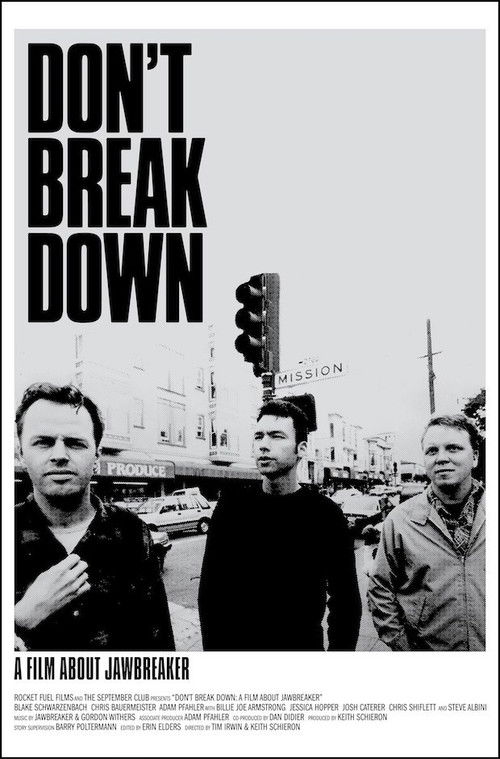 Movie poster for Don't Break Down: A Film About Jawbreaker (2017)