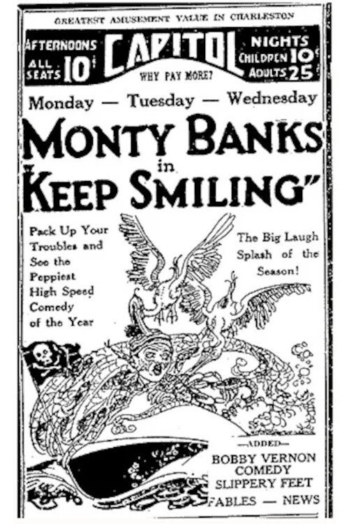 Movie poster for Keep Smiling (1925)