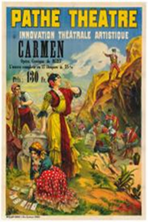 Movie poster for Carmen (1909)