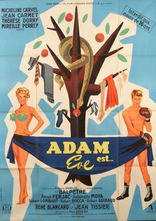Movie poster for Adam Is... Eve (1954)