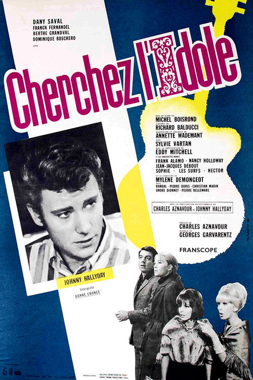 Movie poster for Cherchez l'idole (1964)