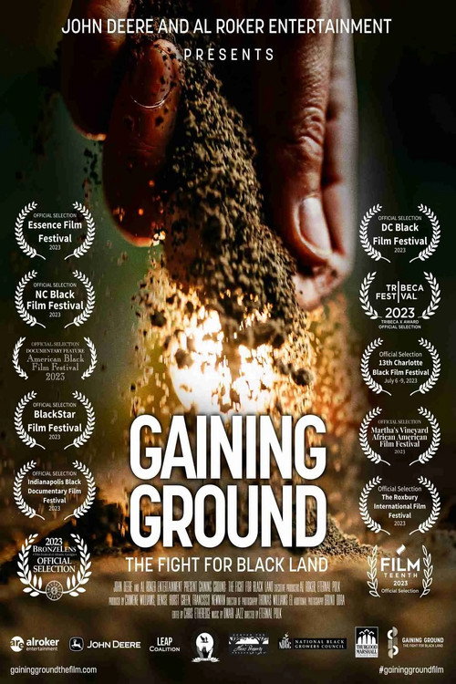 Movie poster for Gaining Ground: The Fight for Black Land (2023)
