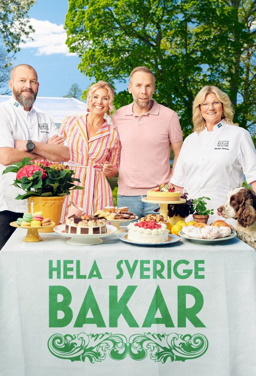 Series poster for Hela Sverige bakar (2012)