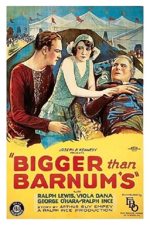 Movie poster for Bigger Than Barnum's (1926)