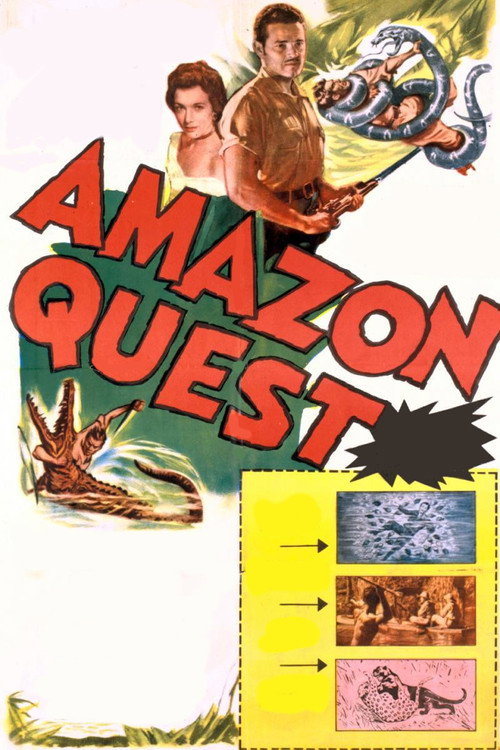 Movie poster for Amazon Quest (1949)