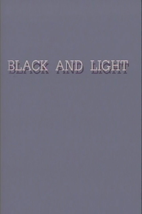 Movie poster for Black and Light (1987)