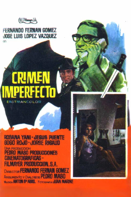 Movie poster for Crimen imperfecto (1970)