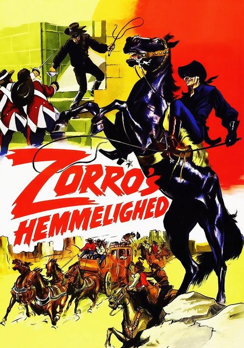 Movie poster for Behind the Mask of Zorro (1966)