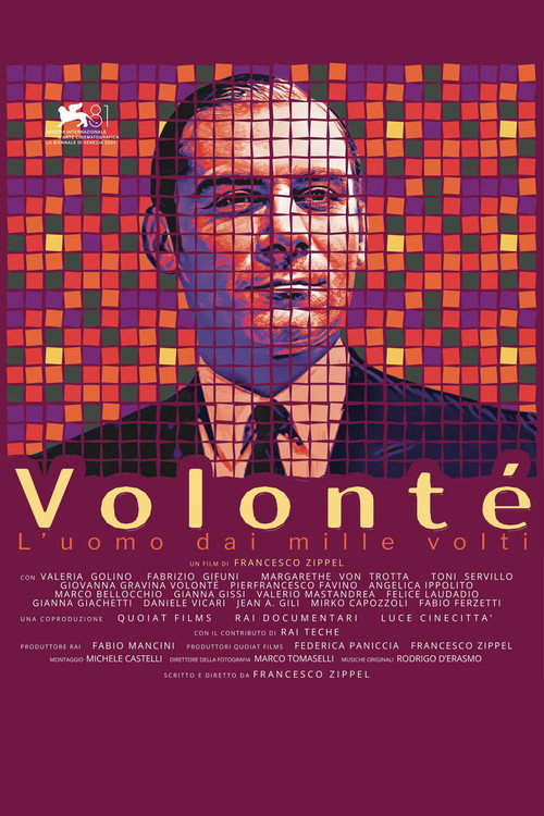 Movie poster for Volonté: The Man of a Thousand Faces (2024)