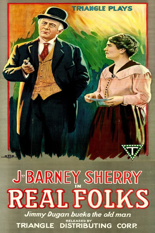 Movie poster for Real Folks (1918)