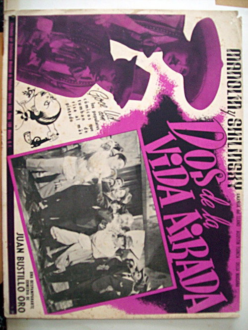 Movie poster for Dos de la vida airada (1948)