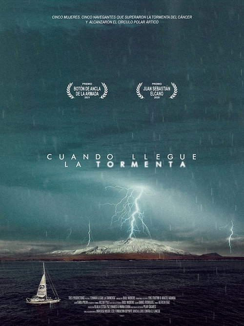 Movie poster for Cuando llegue la tormenta (2022)