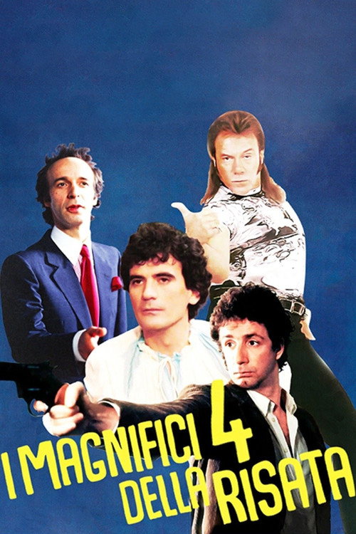 Movie poster for I magnifici 4 della risata (2022)