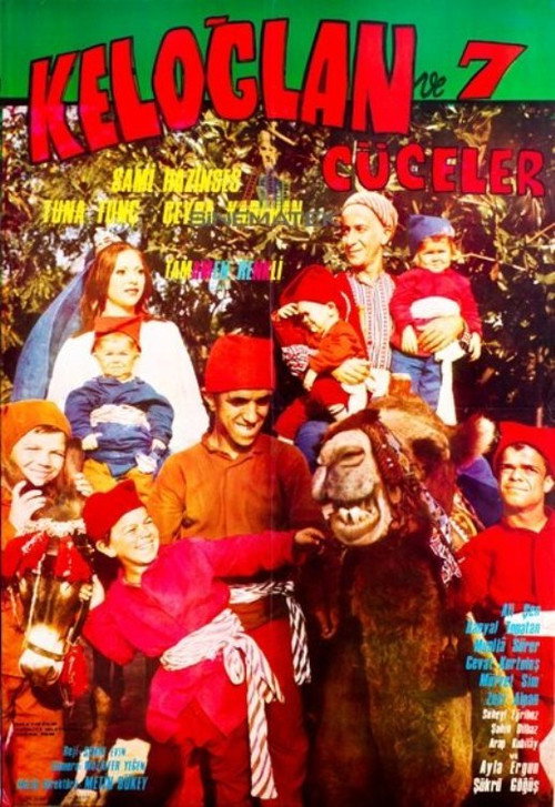 Movie poster for Keloğlan ve Yedi Cüceler (1971)