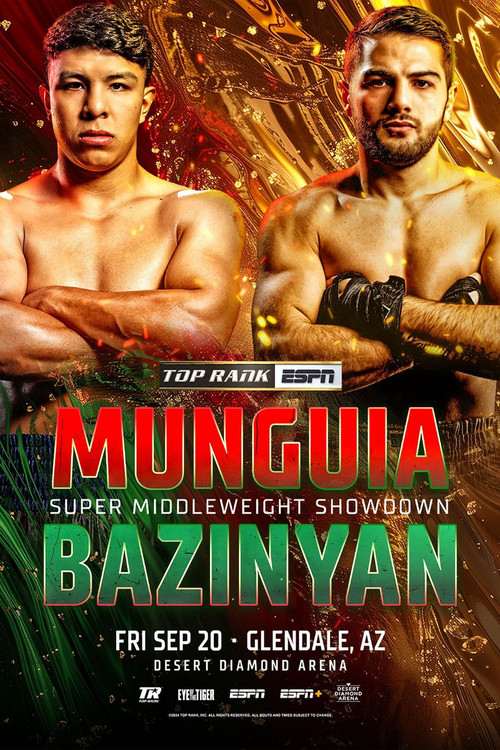 Movie poster for Jaime Munguia vs. Erik Bazinyan (2024)