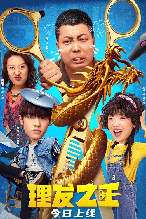 Movie poster for Kung Fu Hairdresser (2022)