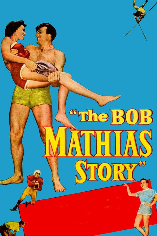 Movie poster for The Bob Mathias Story (1954)