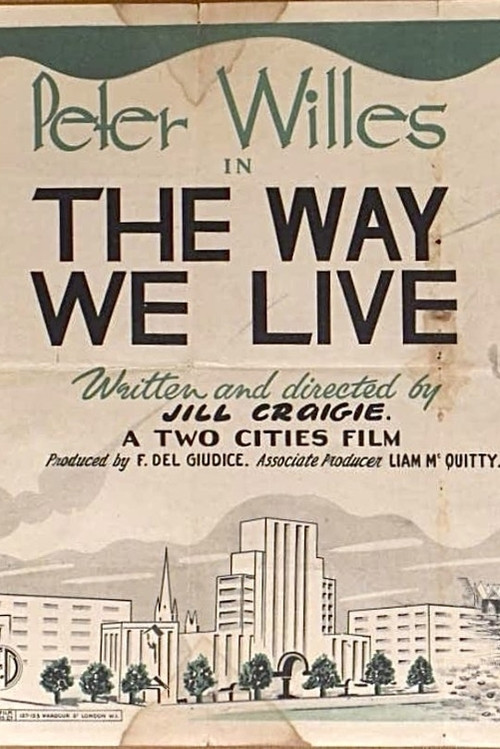 Movie poster for The Way We Live (1946)