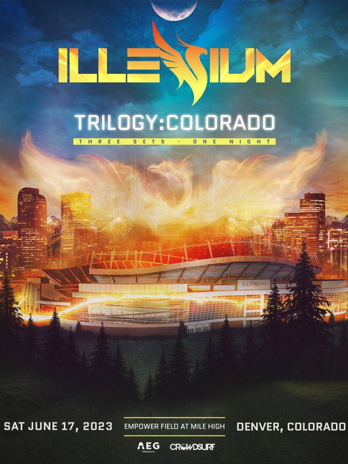 Movie poster for ILLENIUM Trilogy: Colorado (2023)