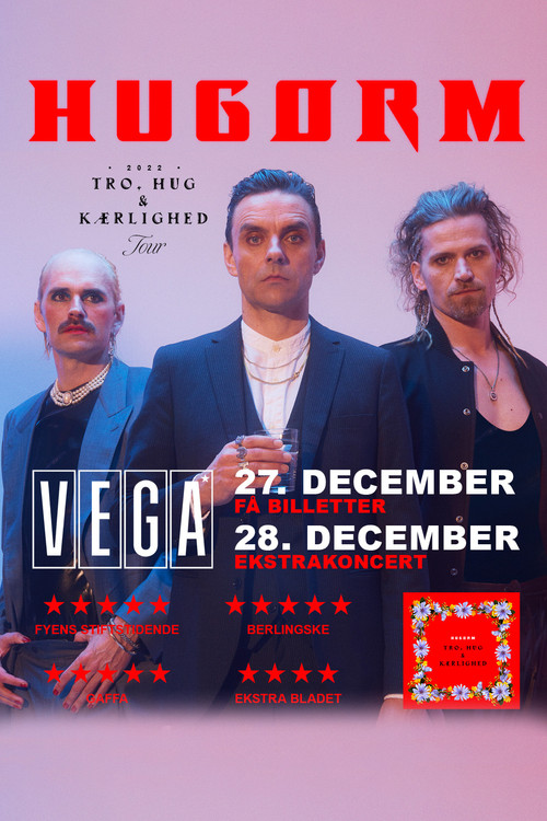 Movie poster for HUGORM - Live at VEGA 28.12.2022 (2023)