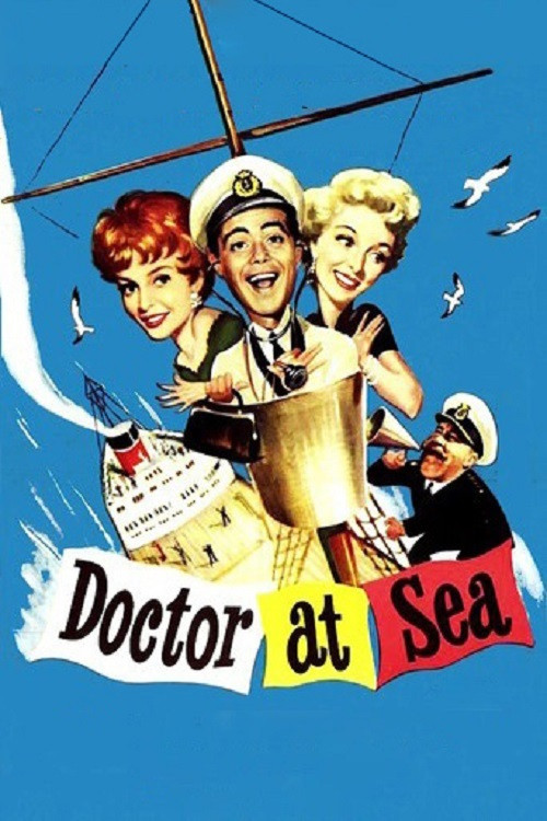 Movie poster for Doctor at Sea (1955)