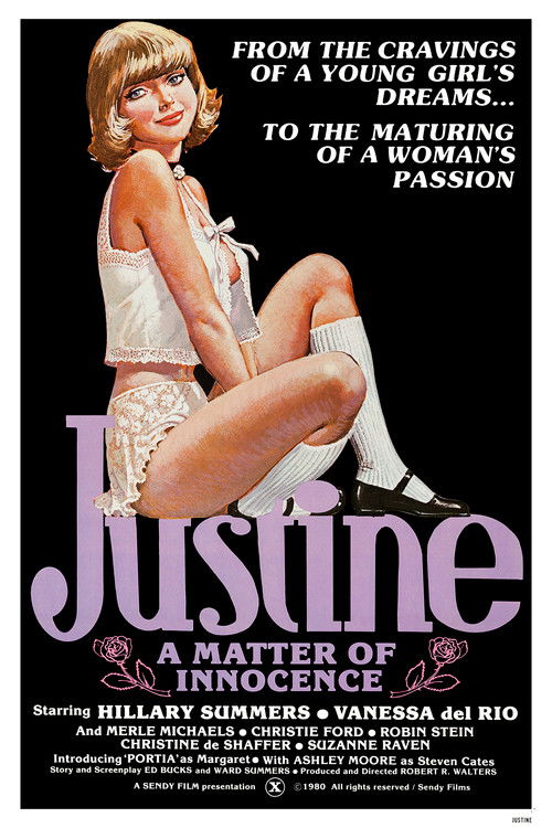 Movie poster for Justine: A Matter of Innocence (1980)