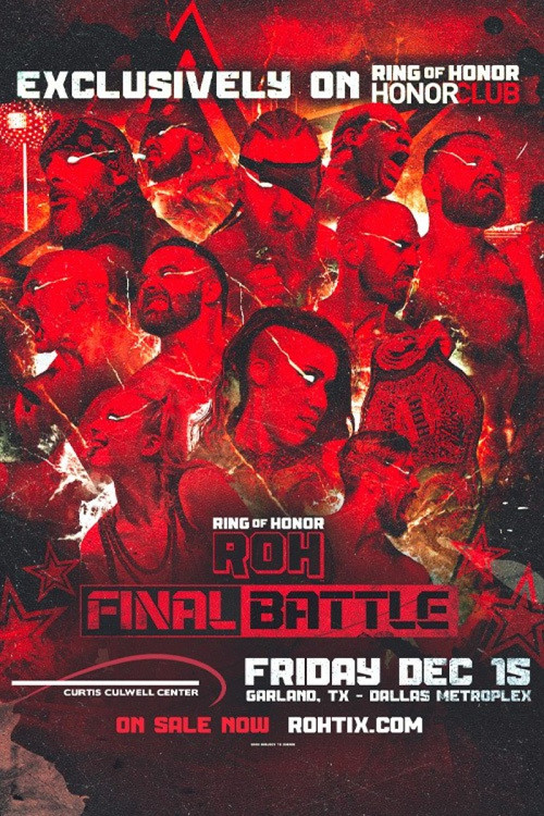 ROH Final Battle 2023 poster