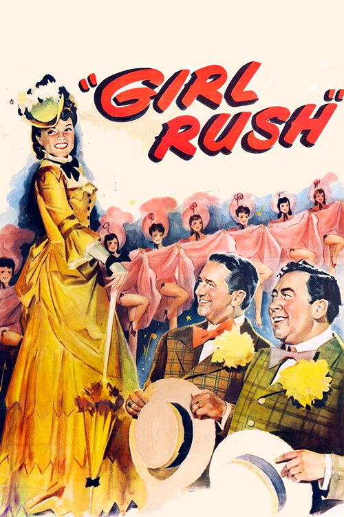 Movie poster for Girl Rush (1944)