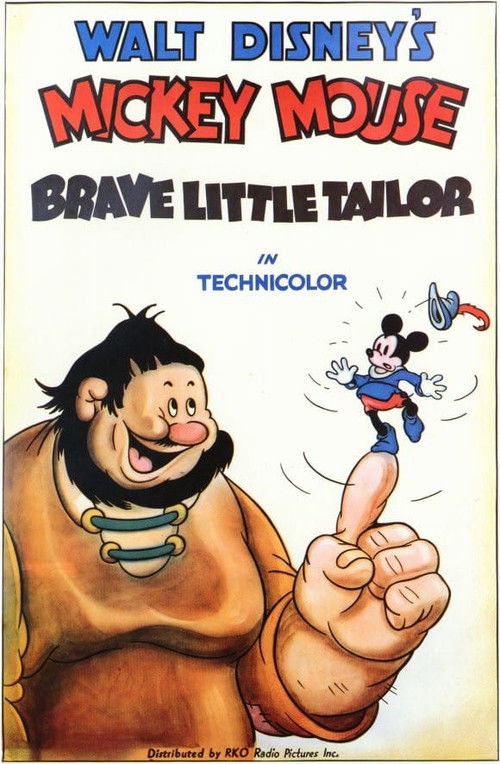 Movie poster for Brave Little Tailor (1938)