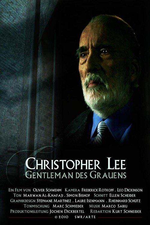 Movie poster for Christopher Lee: Gentleman of Horror (2010)