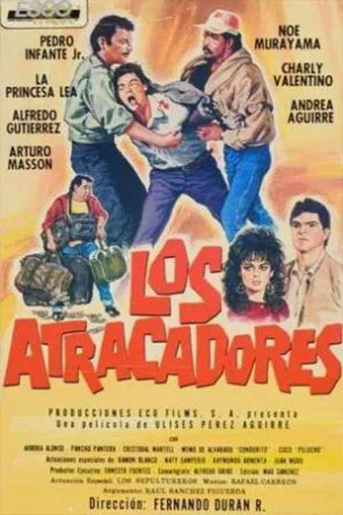 Movie poster for Los Atracadores (1988)