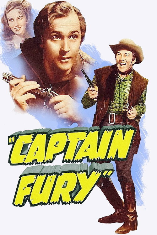 Movie poster for Captain Fury (1939)
