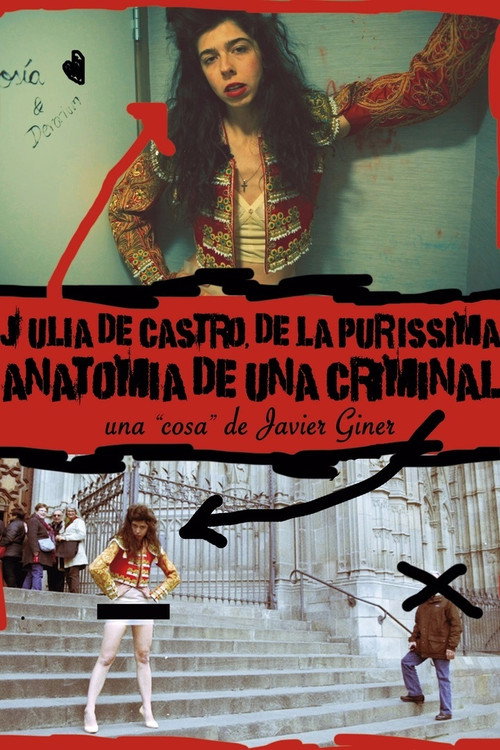 Movie poster for Julia de Castro de la Puríssima: Anatomía de una criminal (2015)