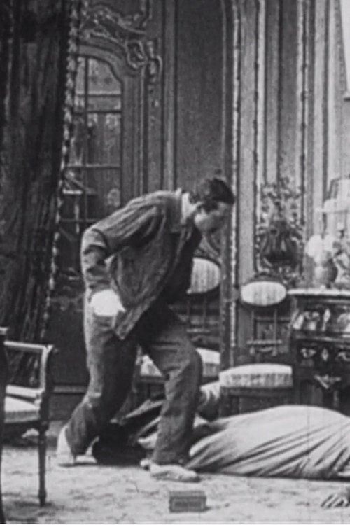 Movie poster for The Man with White Gloves (1908)